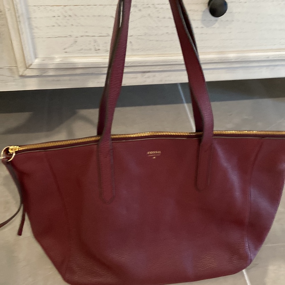 Fossil Leather Bag